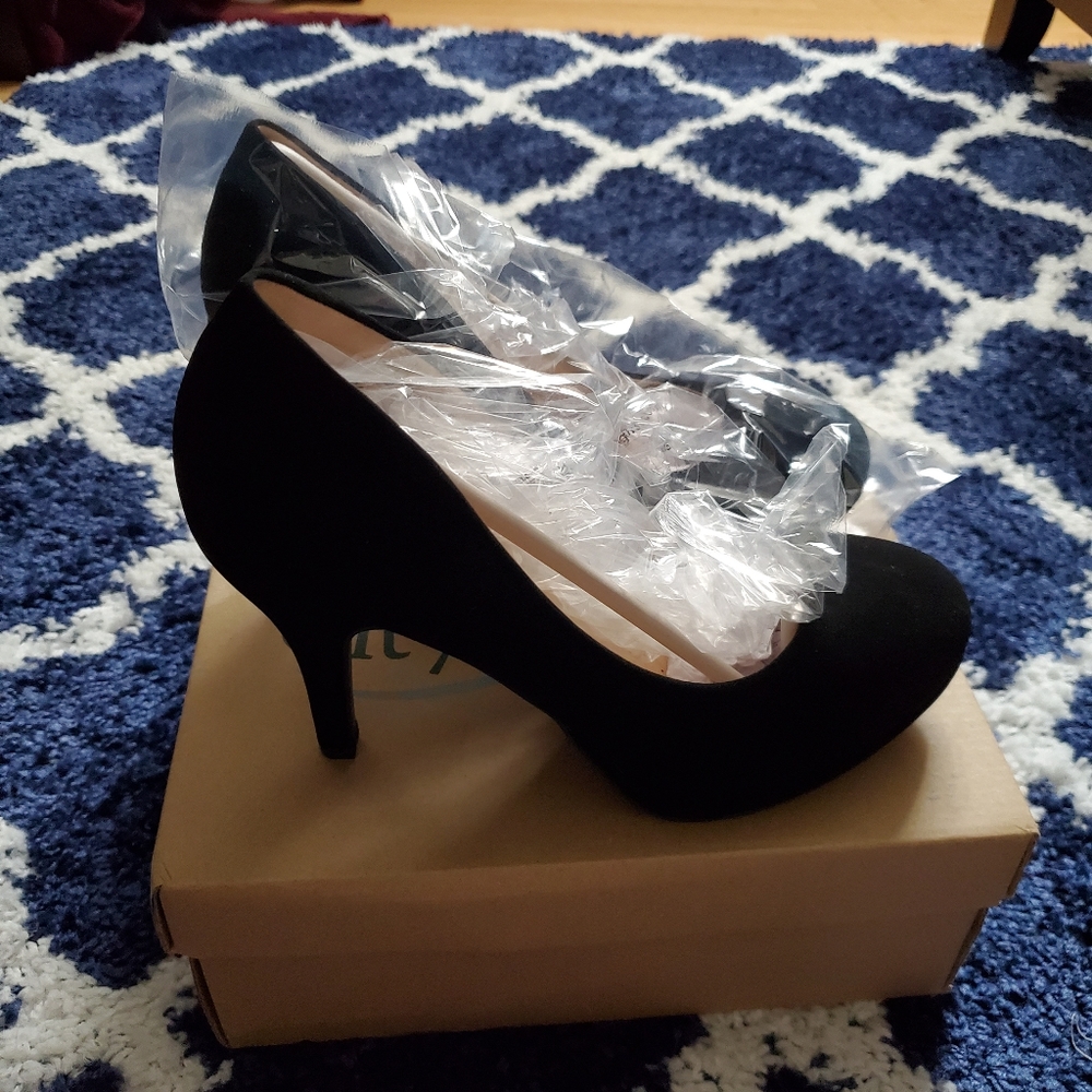 Black heels